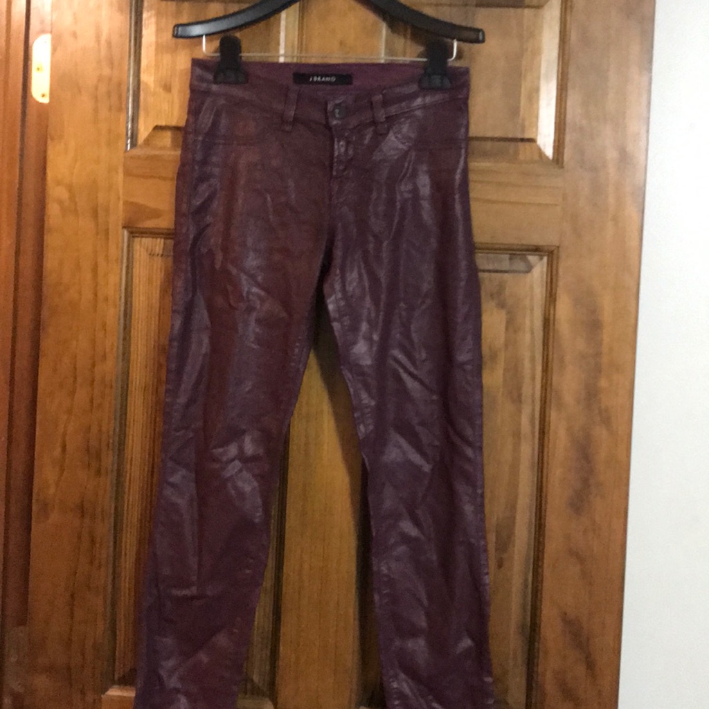J Brand Wax Coated Jeans
